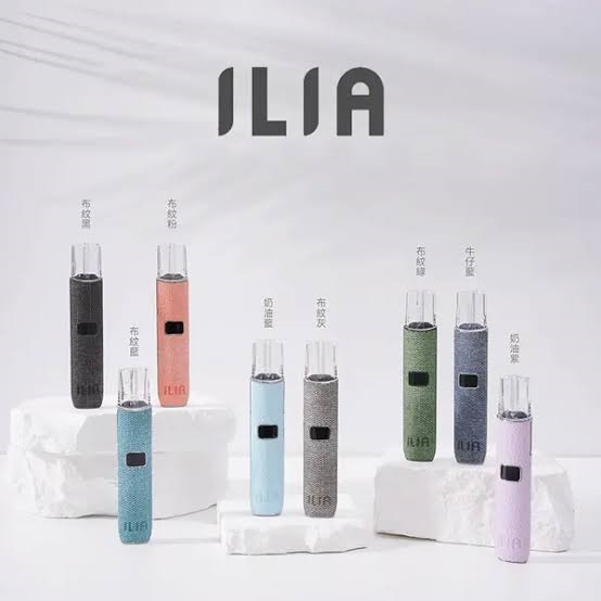 ILIA主機 8色可選｜布紋款哩亞主機 ILIA電子煙主機 換彈式霧化桿 #日期10/20